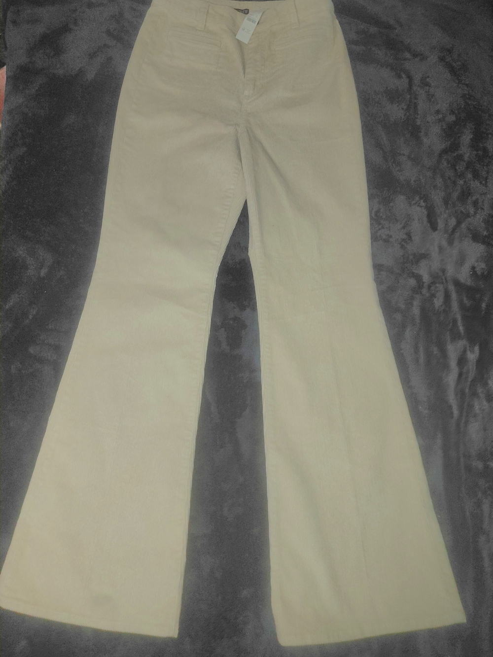 J Crew Cream Flare Pants